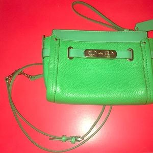 COACH Swagger Wristlet Crossbody